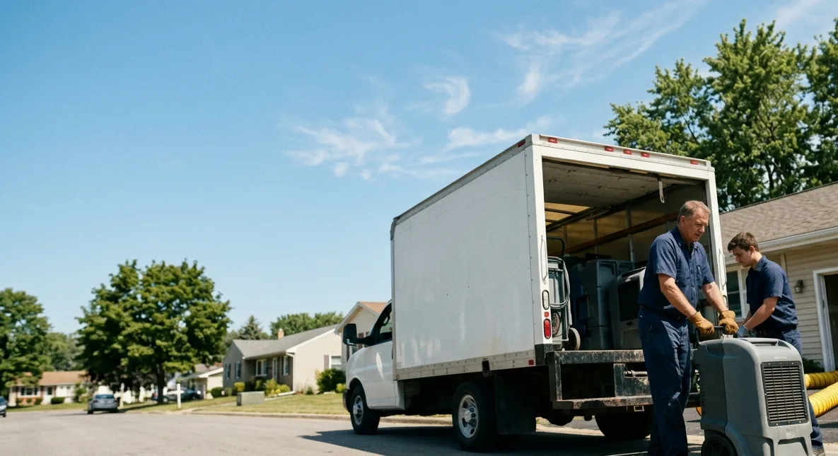Water Damage Cleanup in Kansas, OH near me
